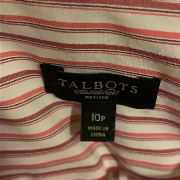 Talbots button down blouse - Picture 2 of 3